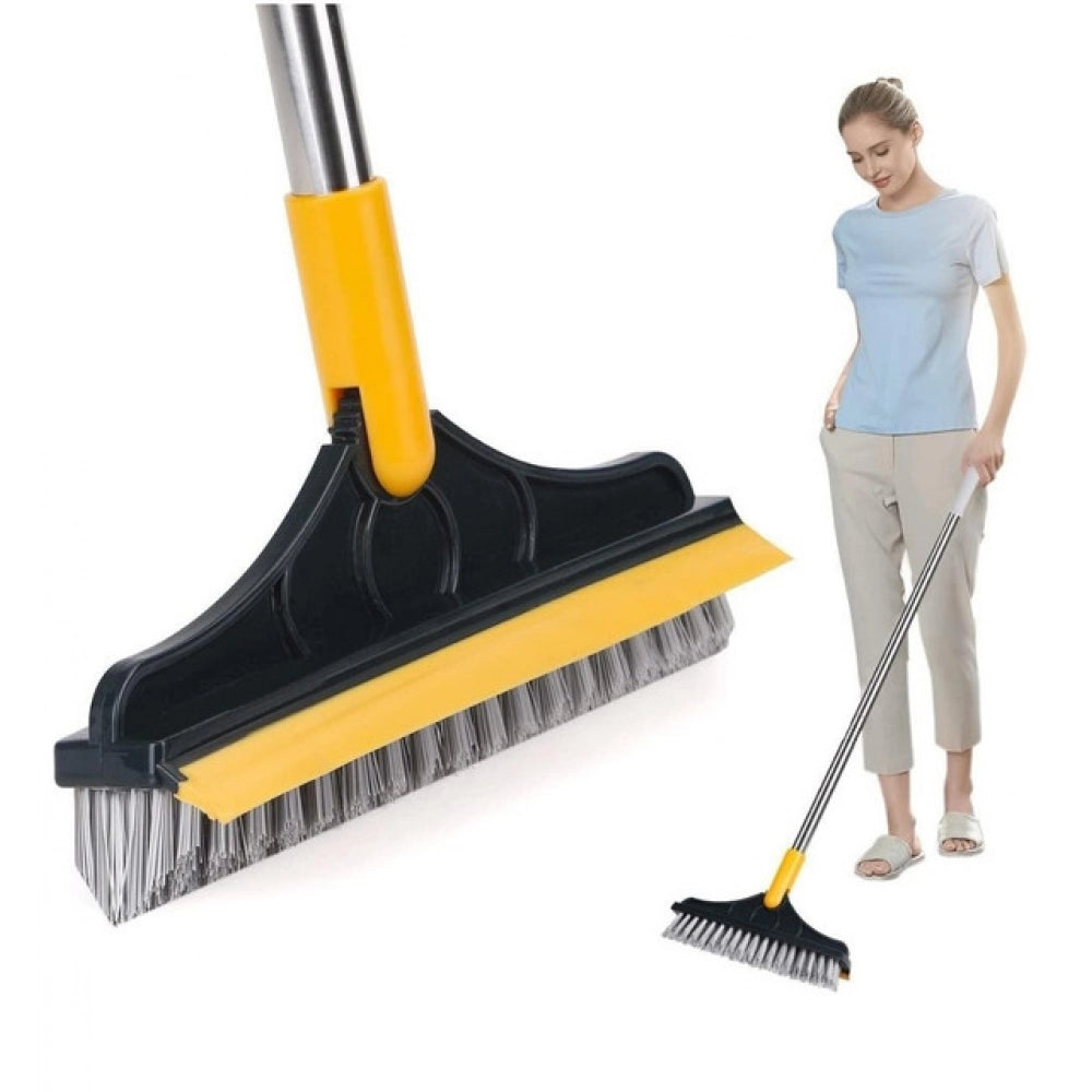 Generic Pack of 2 2 in 1 Scrape Floor Scrubbing Brush (Multicolor) Secondary image