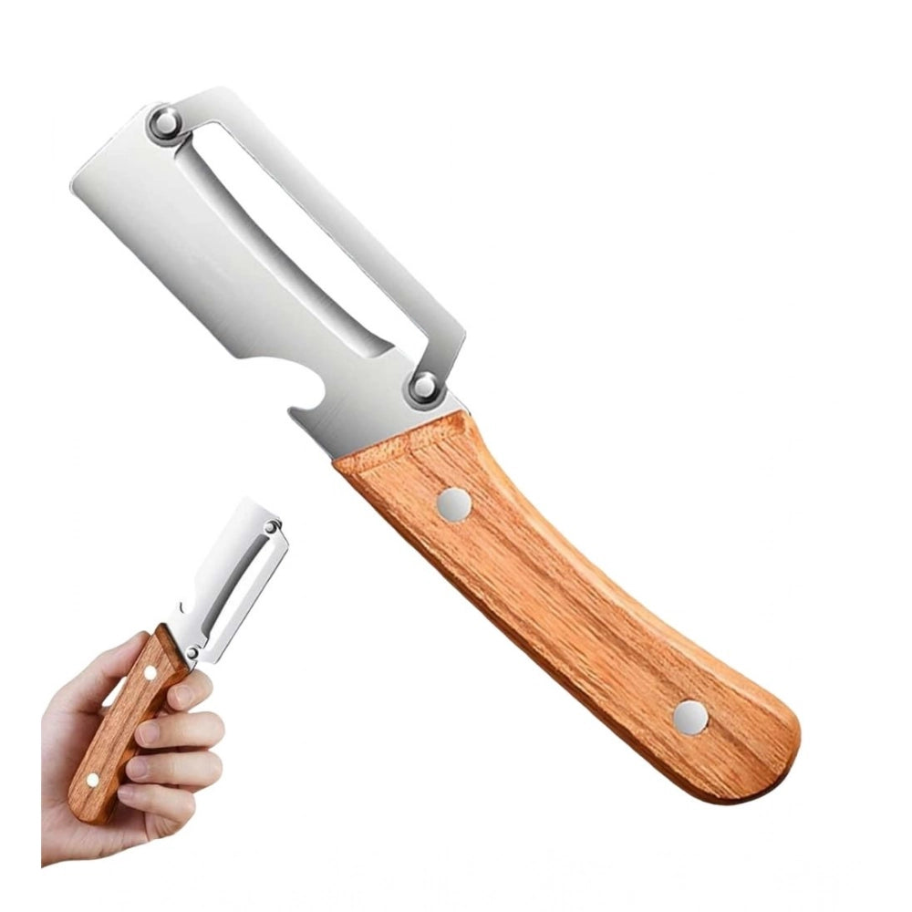 Generic Pack of 2 Multi Functional Vegetable Peeler (Multicolor) Secondary image