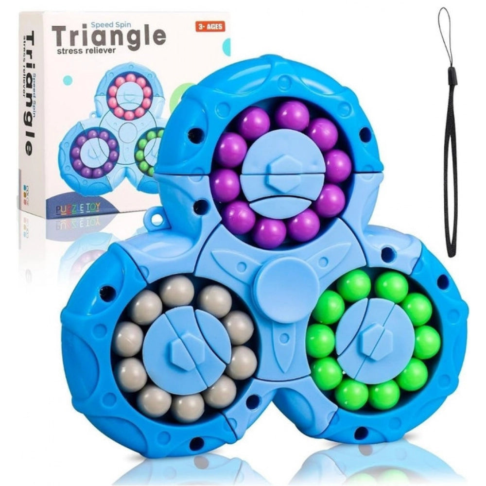 Generic Magical Bean Puzzle Toy Spinner (Multicolor) Main image