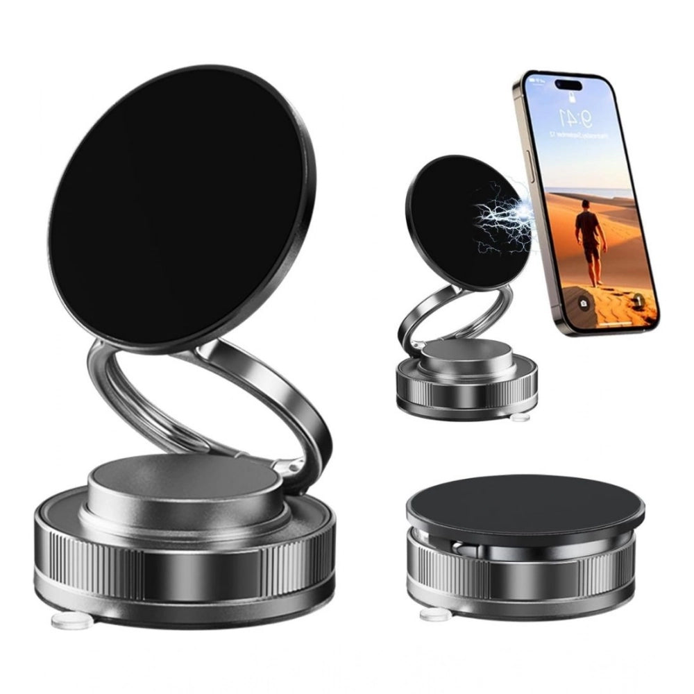 Generic T28 Magnetic Phone Holder (Silver-Black) Main image