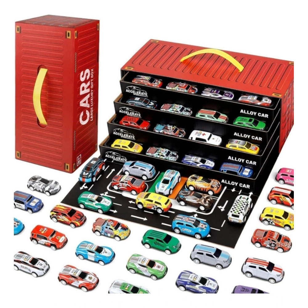 Generic 48 Piece Pull Back Car Set (Multicolor) Main image