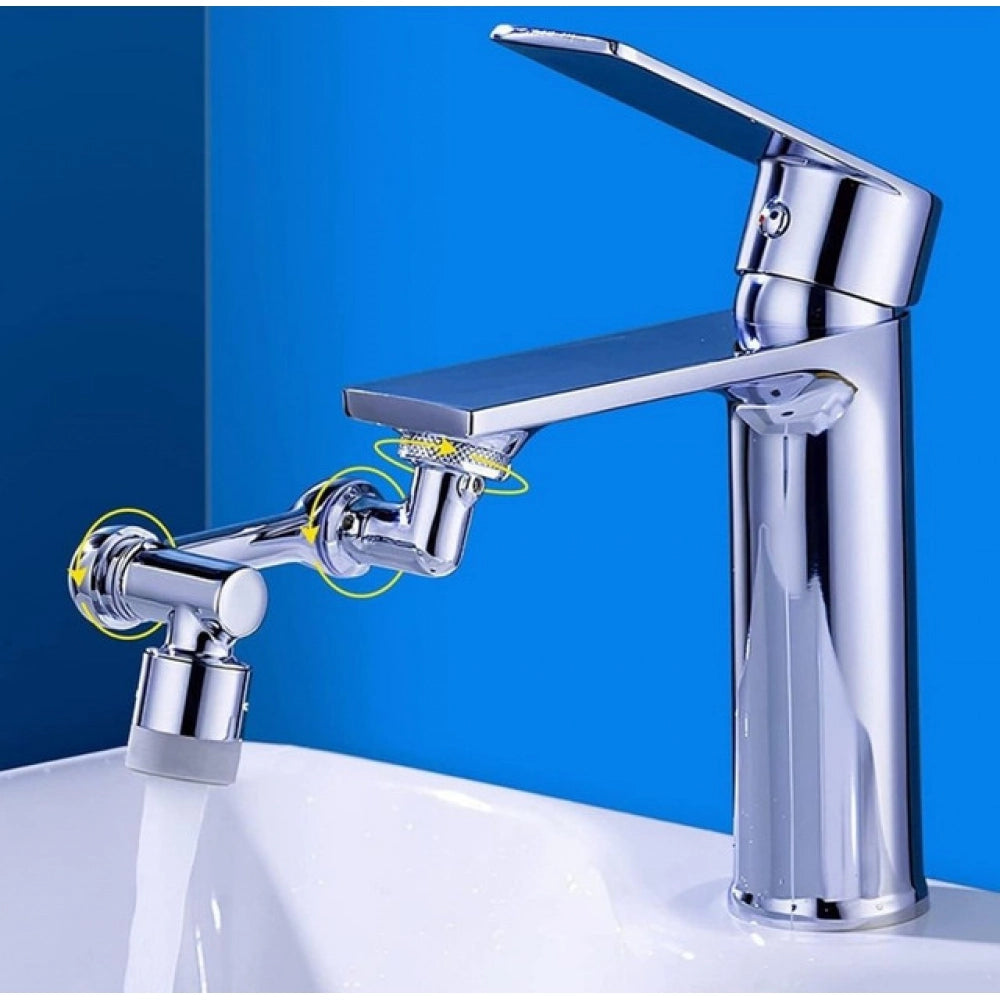 Generic Pack of 2 1080 Degree Rotate Faucet (Silver) Main image