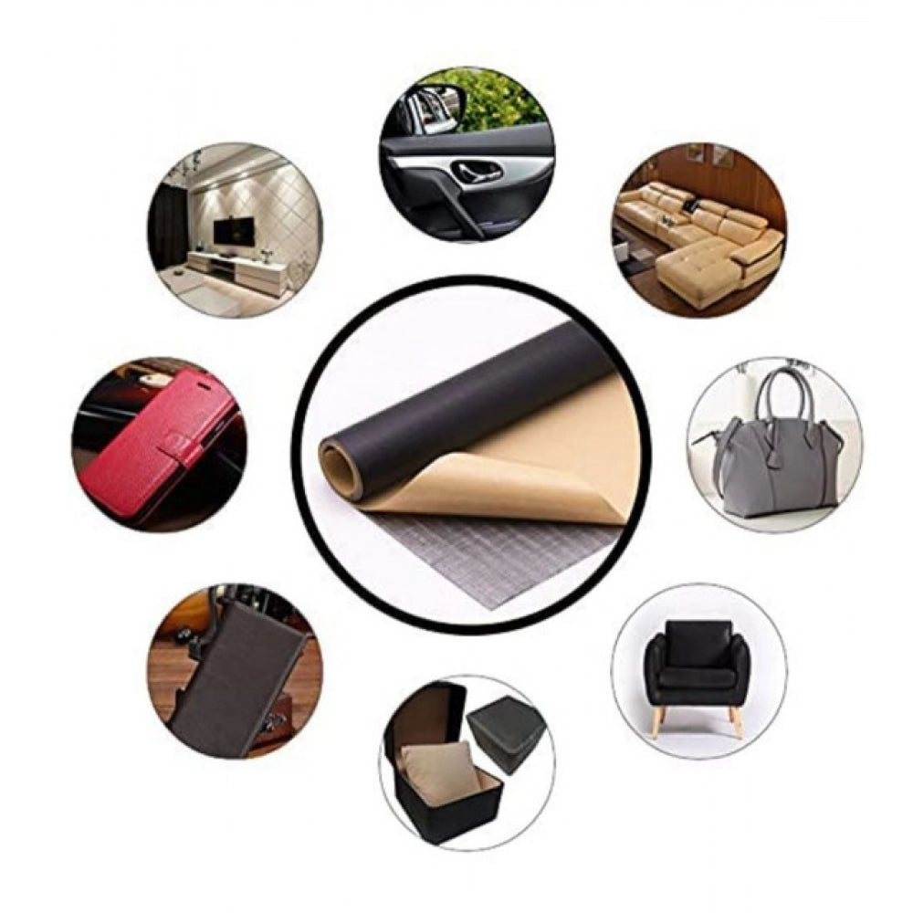 Generic Pack of 2 Leather Repair Patch (Black) Secondary image