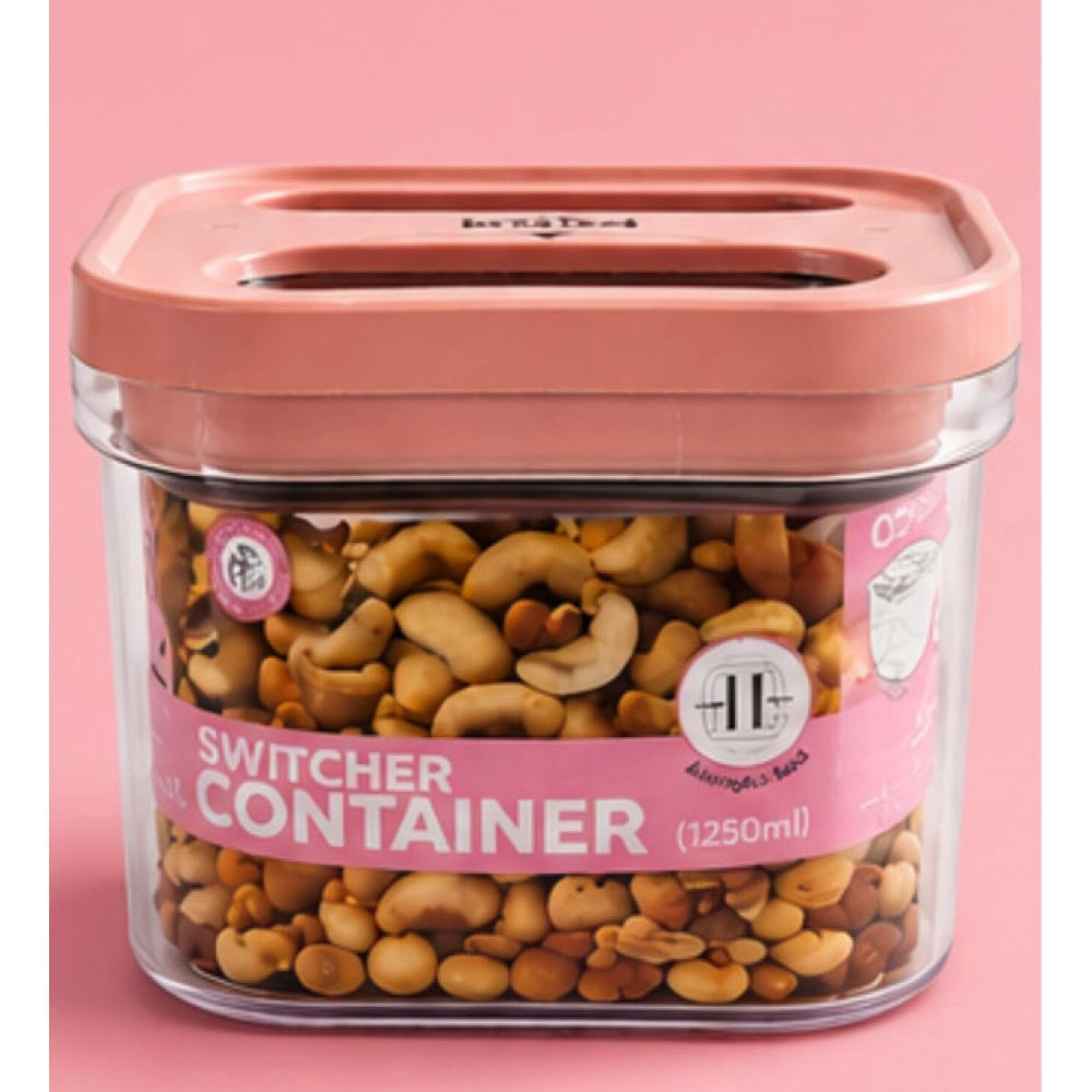 Generic Pack of 1 Switchers Airtight Storage Container Set 1250 ML (Pink) Main image