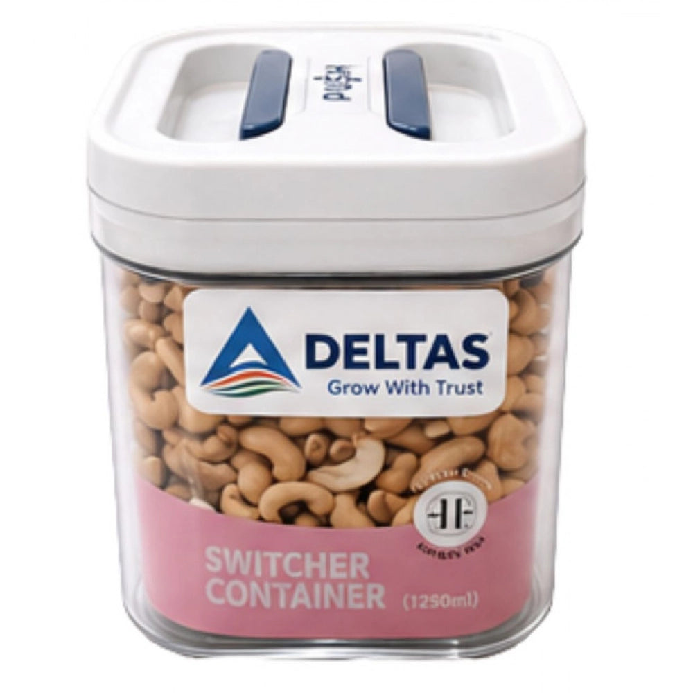 Generic Pack of 1 Switchers Airtight Storage Container Set 1250 ML (White) Secondary image