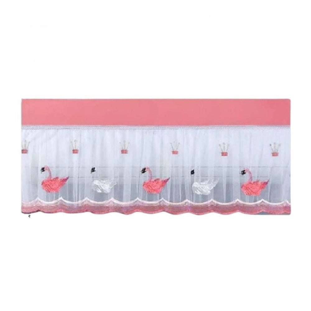 Generic Pack of 2 AC Cover 1 And 1.5 Ton (Pink-White) Secondary image