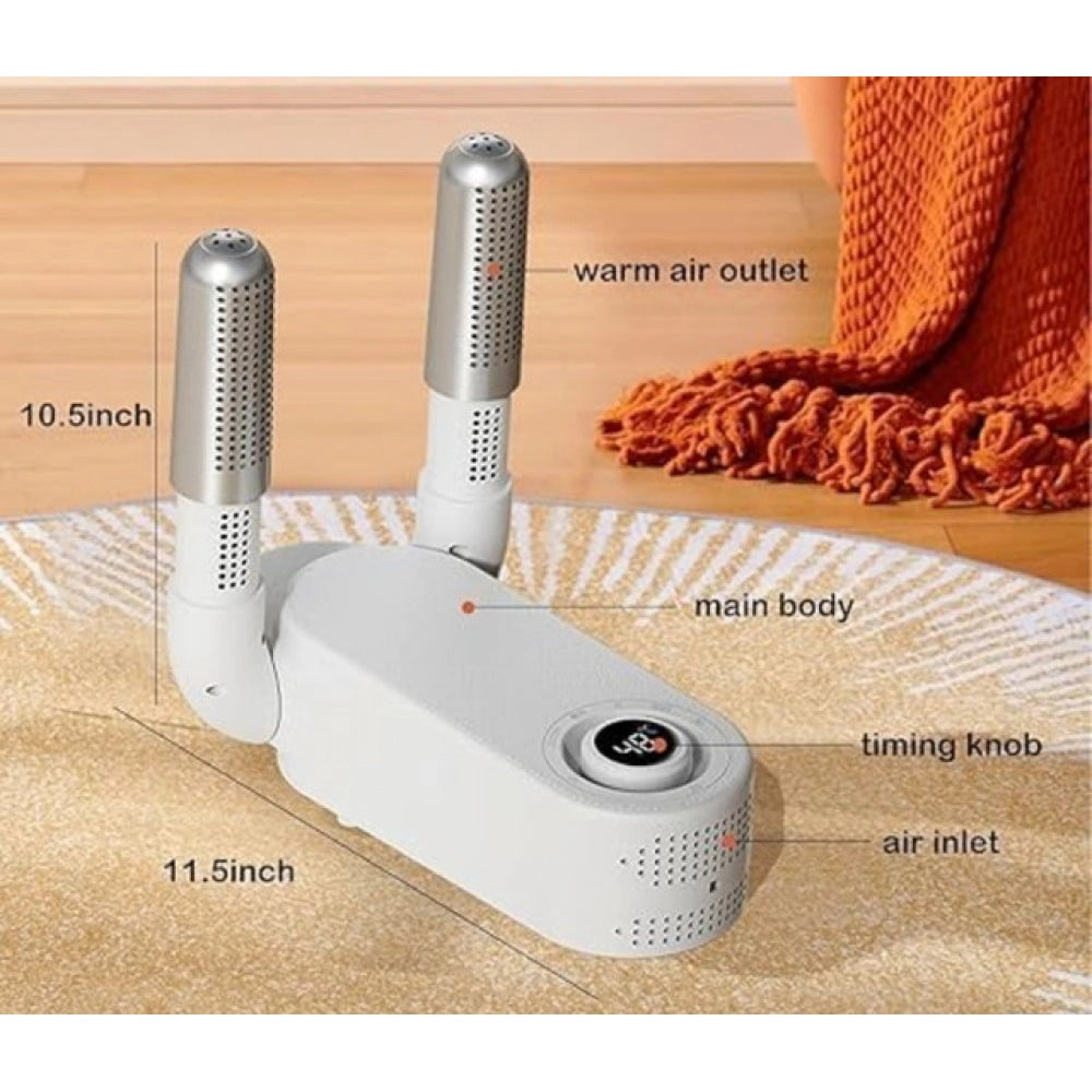 Generic Electric Shoe Dryer (White) Secondary image