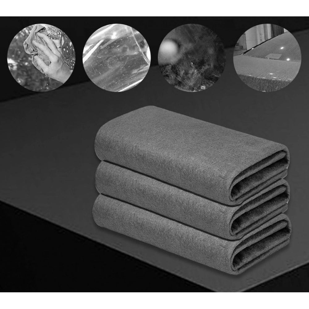 Generic Pack of 5 Magic Cleaning Cloth (Black) Main image