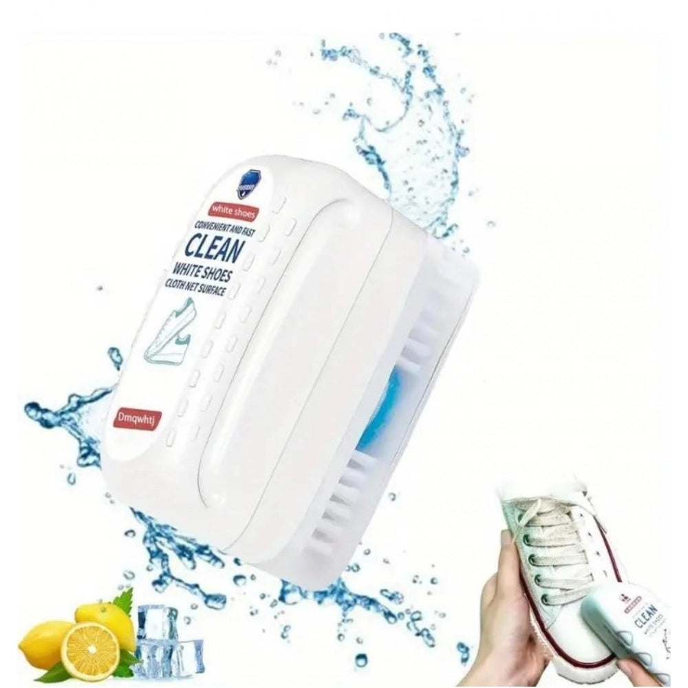 Generic Pack of 2 2 in 1 Shoe Cleaning Brush (White) Main image