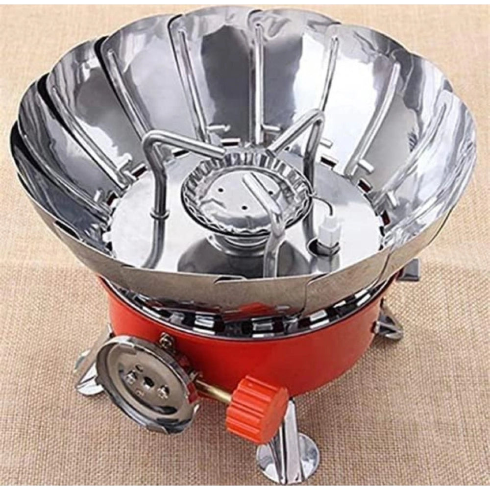 Generic Windproof Lotus Stove (Orange) Main image