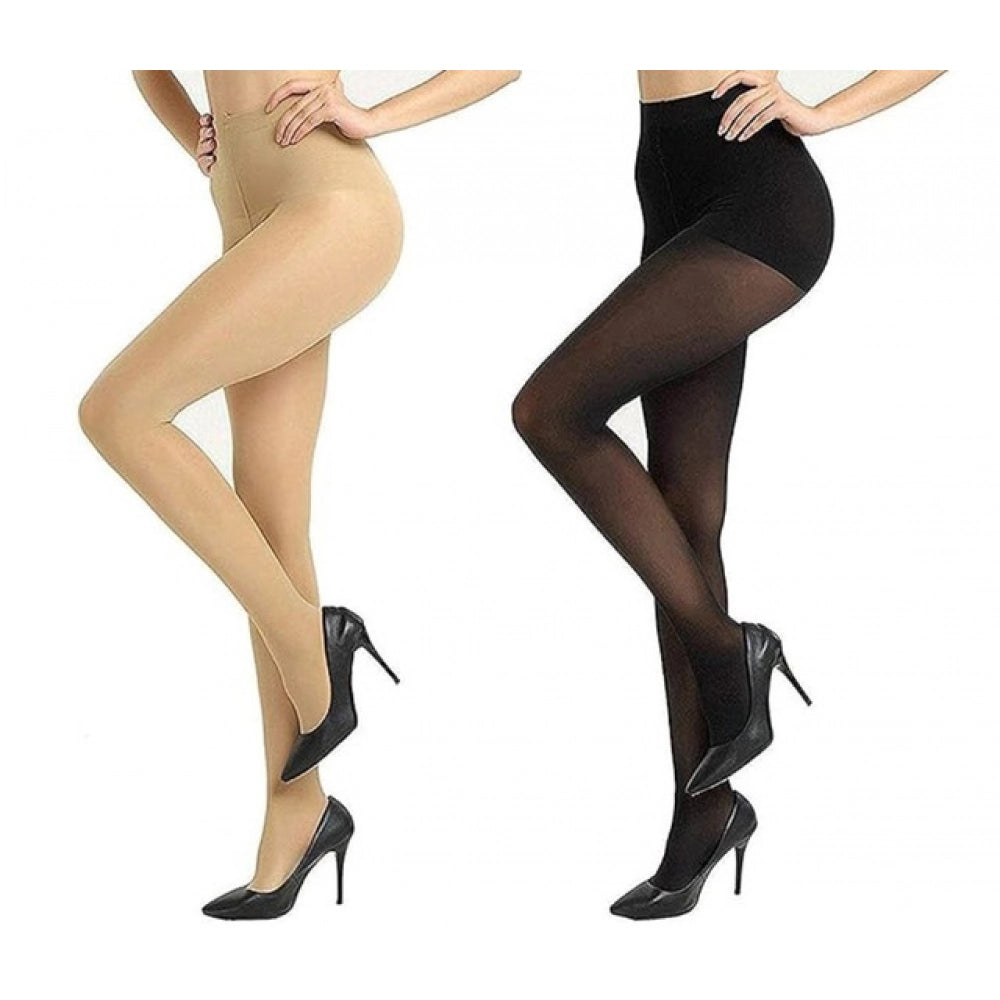Generic Pack of 2 Stocking Tights (Multicolor) Main image
