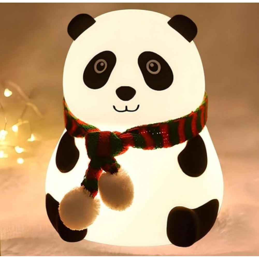 Generic Silicon Panda Lamp (White) Main image