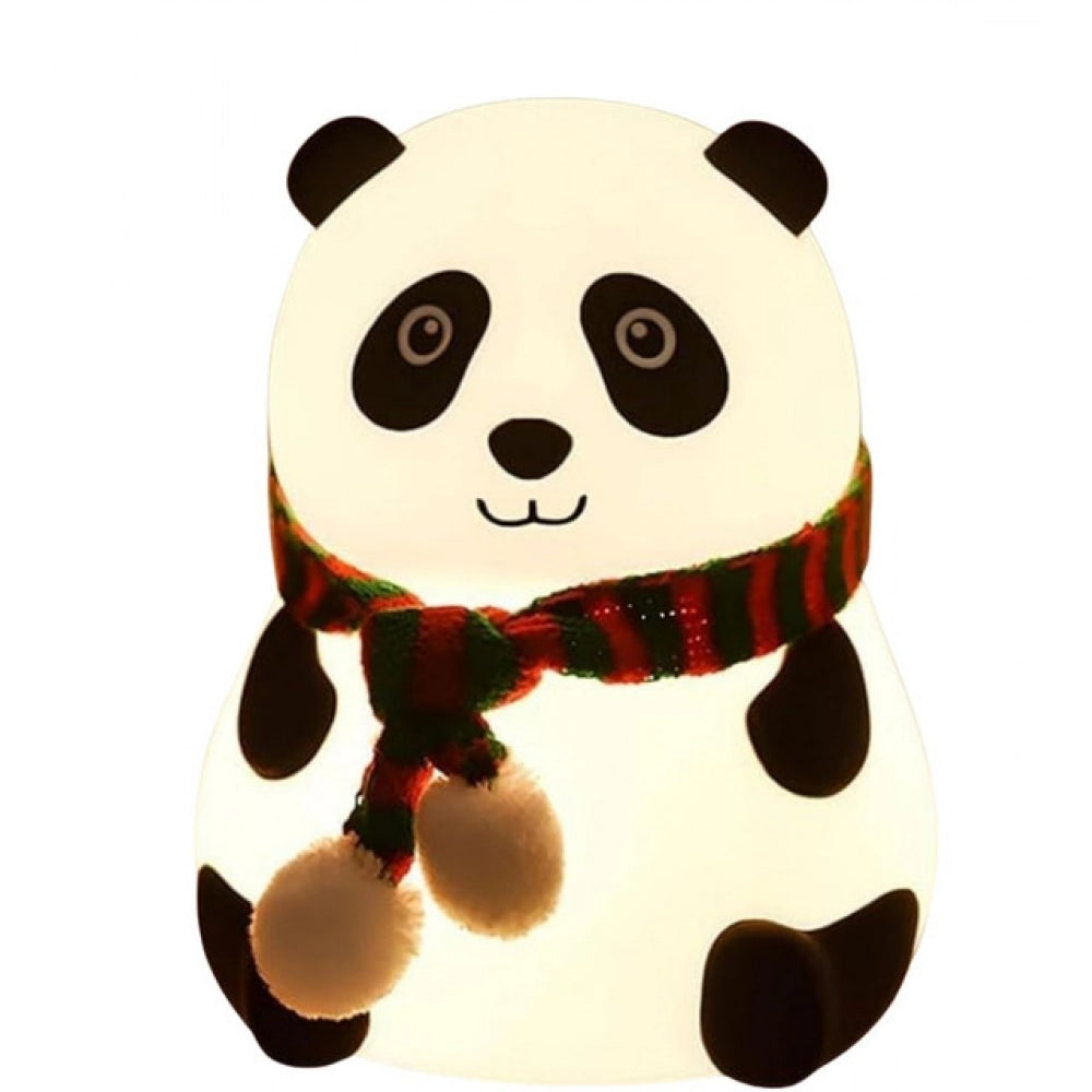 Generic Silicon Panda Lamp (White) Secondary image
