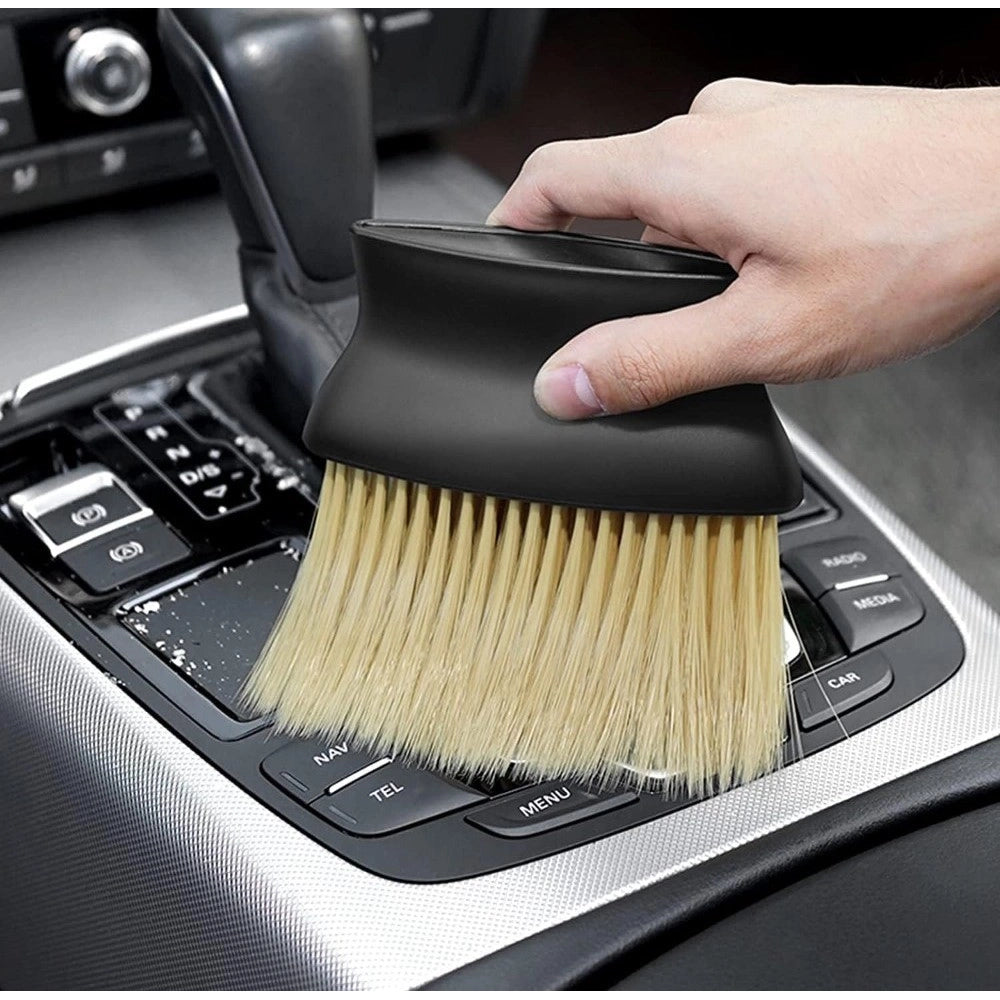 Generic Pack of 3 Car Dashboard Cleaning Brush (Black) Main image