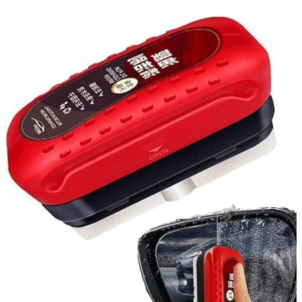 Generic Pack of 3 Automotive Oil Film Cleaning Brush (Red-Black) Secondary image