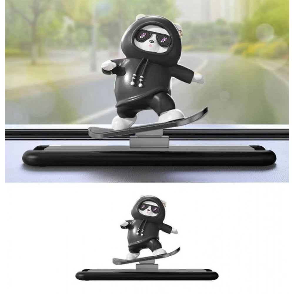 Generic Car Slidder Panda (Black) Main image