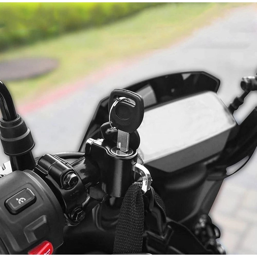 Generic Pack of 2 Motorcycle Helmet Lock (Black) Main image