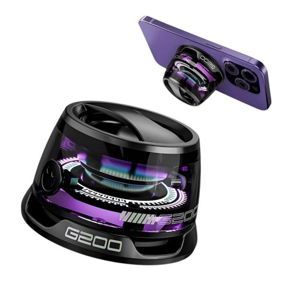 Generic G200 Magnetic Bluetooth Speaker (Black) Secondary image