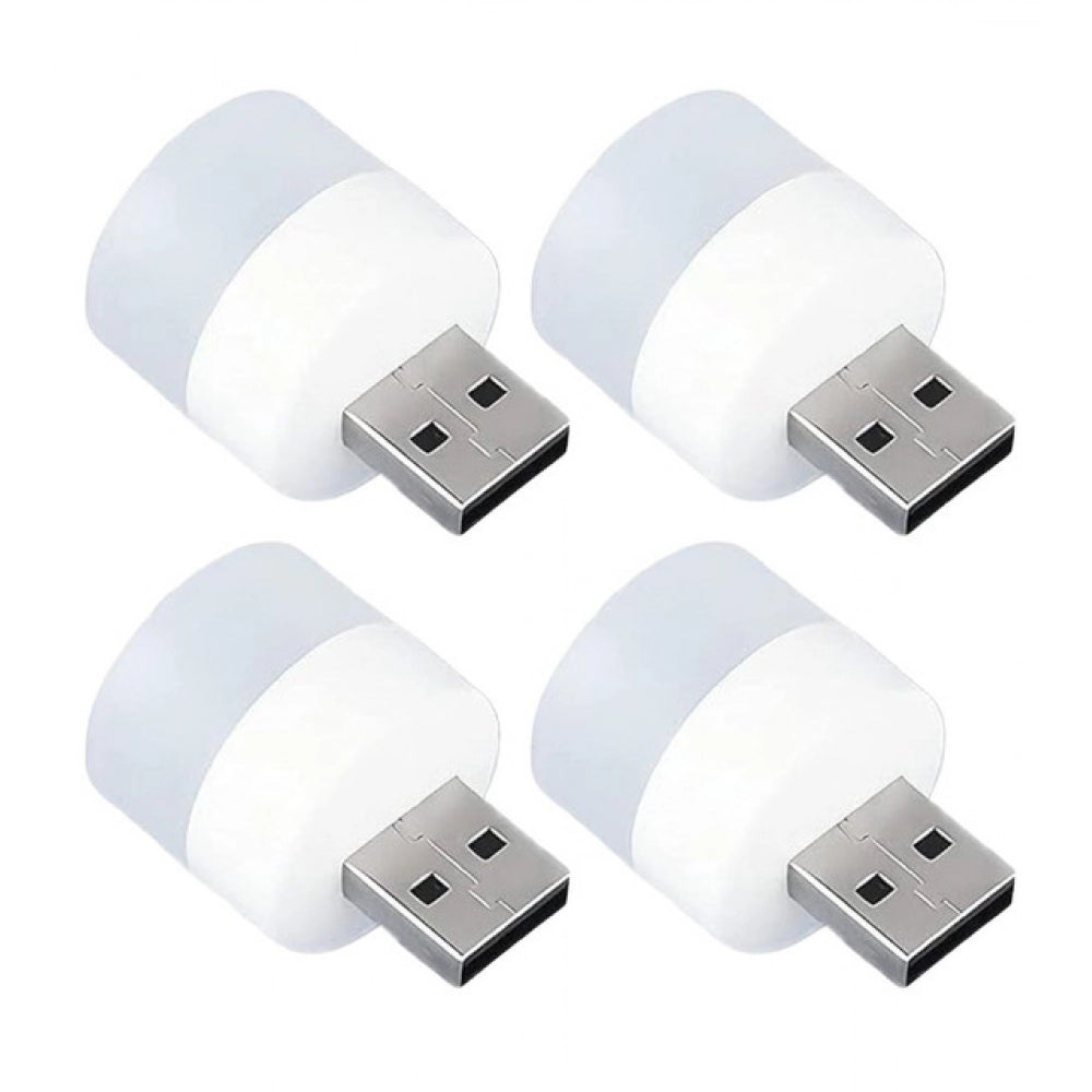 Generic Pack of 10 Portable Home USB Night Lights (White) Secondary image
