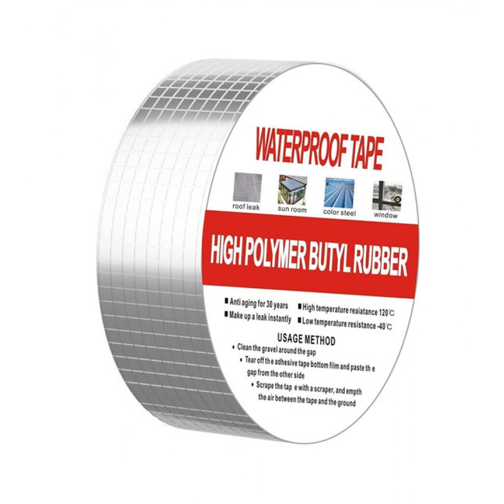 Generic Pack of 2 Aluminium Waterproof Foil Tape 2 Inch (Silver) Main image