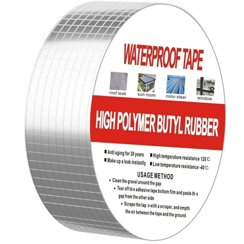Generic Pack of 2 Aluminium Waterproof Foil Tape 2 Inch (Silver) Secondary image