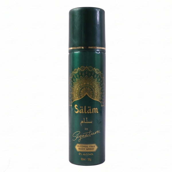 Premium alcohol-free men's perfume spray by Salam