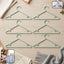 Apex plastic clothes hanger set with non-slip grip, 6-pack