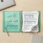 A4 transparent ring binder folder for document organization