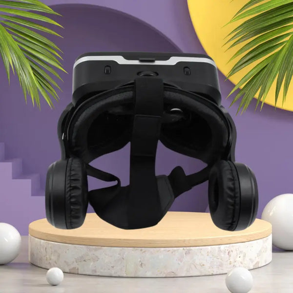 3D /  HD VR Glasses Virtual Reality Goggles Headset for iOS for Android Smartphone  VR Goggles-For 3D VR Movies Video Games with Headphones (1 Pc)