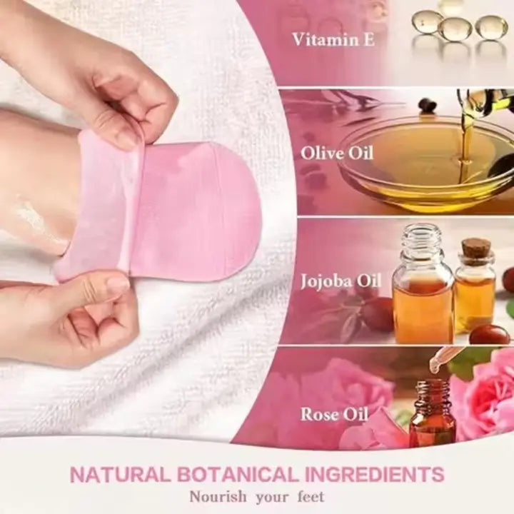 Moisturizing Silicone Gel Socks – Foot Care Spa Socks