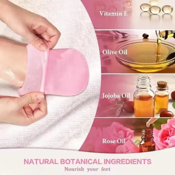 Moisturizing Silicone Gel Socks – Foot Care Spa Socks