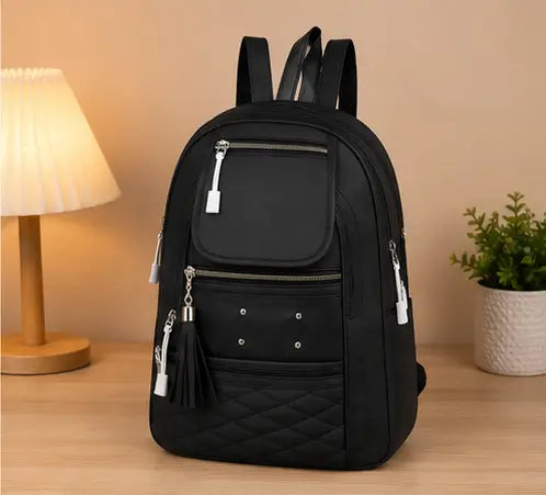 Women's PU Leather Handbag – Stylish Multi-Compartment Shoulder Tote Bag for Office, Travel & Daily Use Secondary image