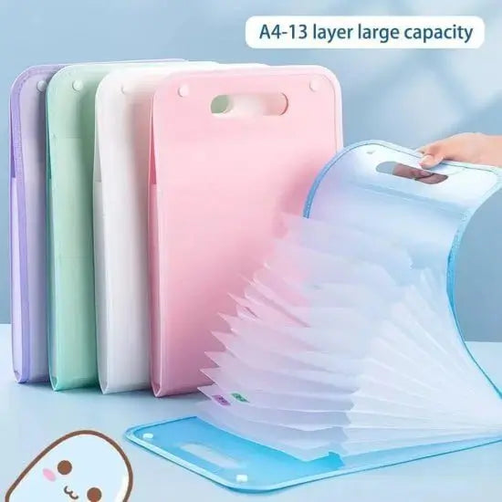 13 Layer A4 Document Organizer File Folder – Large Capacity Multi-Compartment Office & Stationery Storage Main image