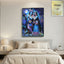 Radha Krishna moonlight artistic wall frame for home decor