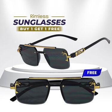 Rimless Sunglasses (Pack of 2)