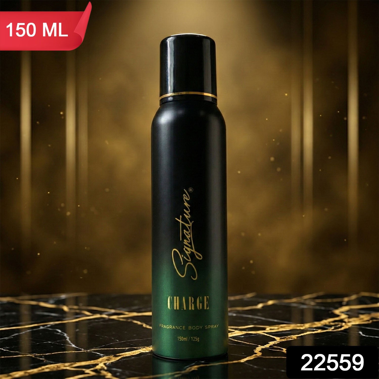 Signature Charge Body Spray – Long Lasting masculine scent for Men Secondary image