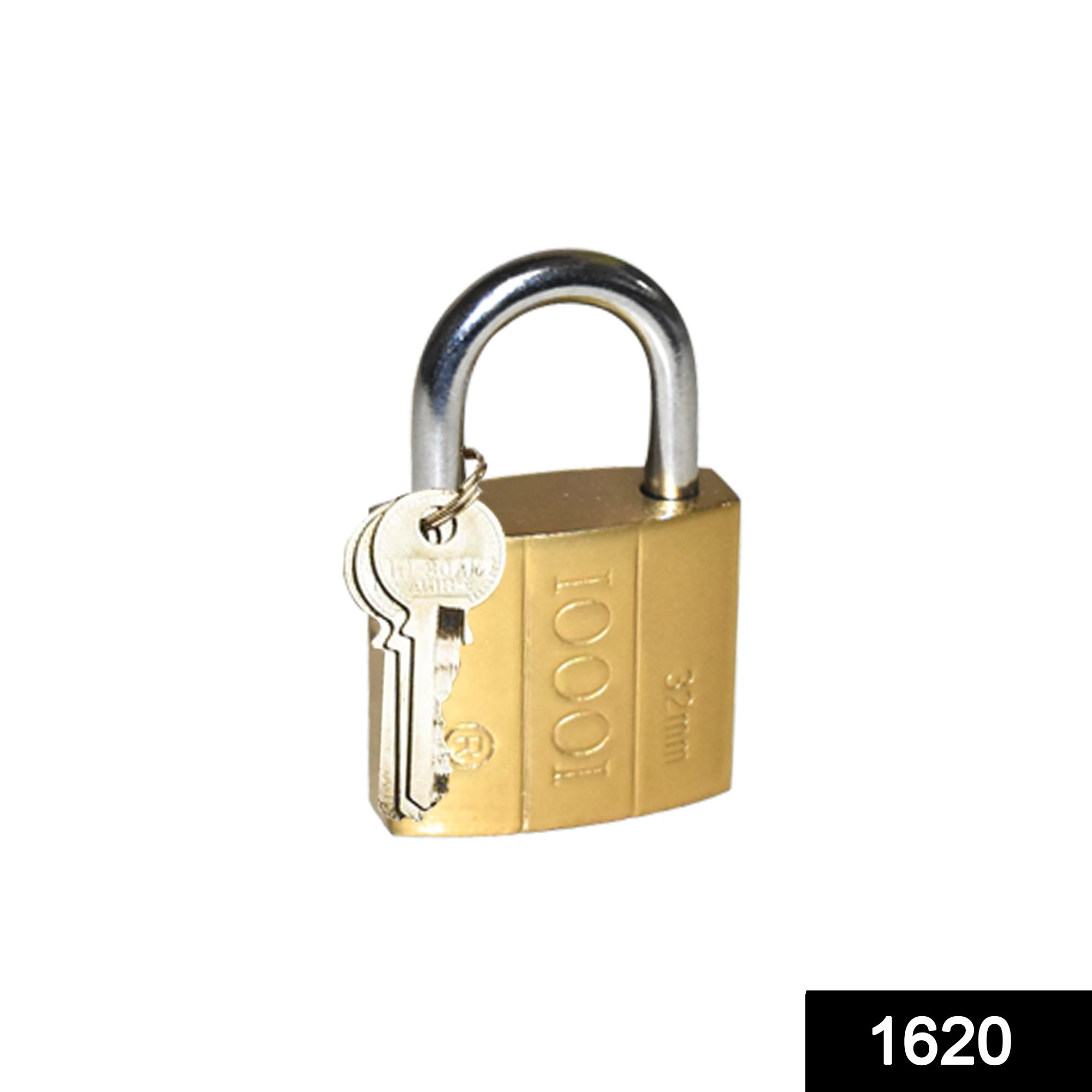 Brass Padlock – 32mm Multipurpose Security Lock | Safelix Secondary image