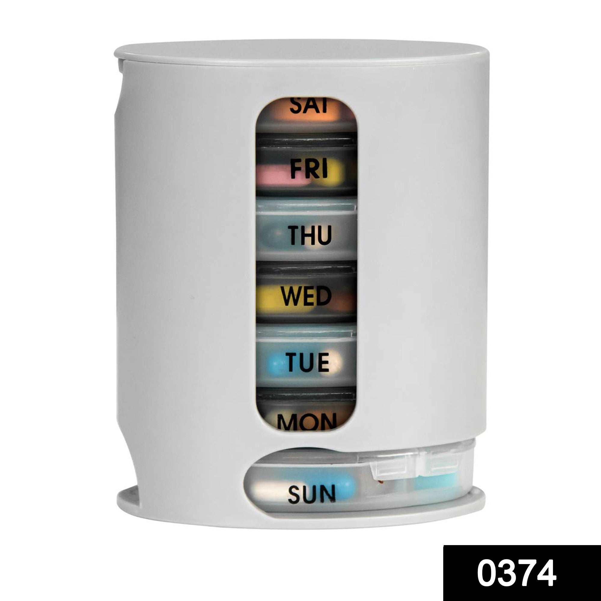 7-Day Pill Organizer – Weekly Medicine Dispenser & Box | Secondary image