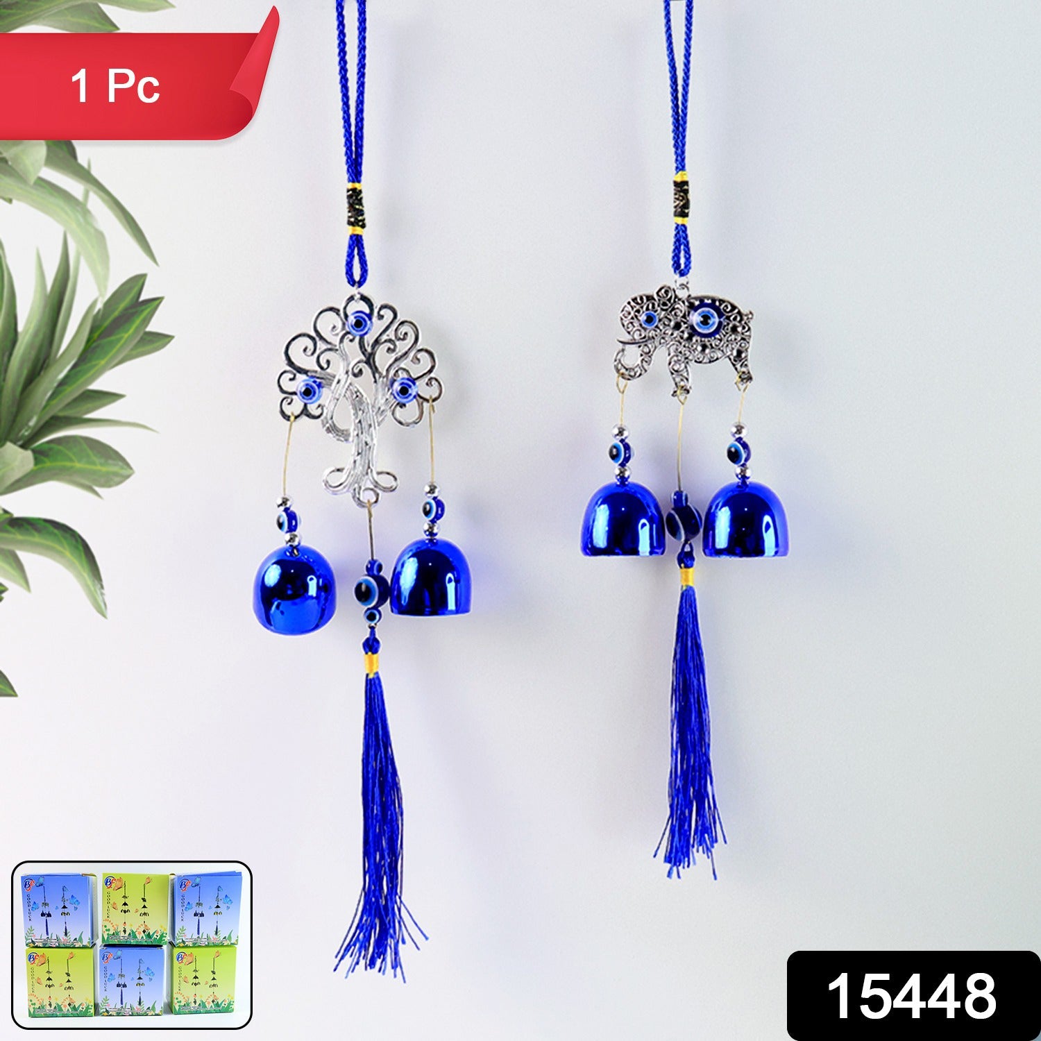 Evil Eye Wind Chime – Metal Home & Garden Protection Secondary image