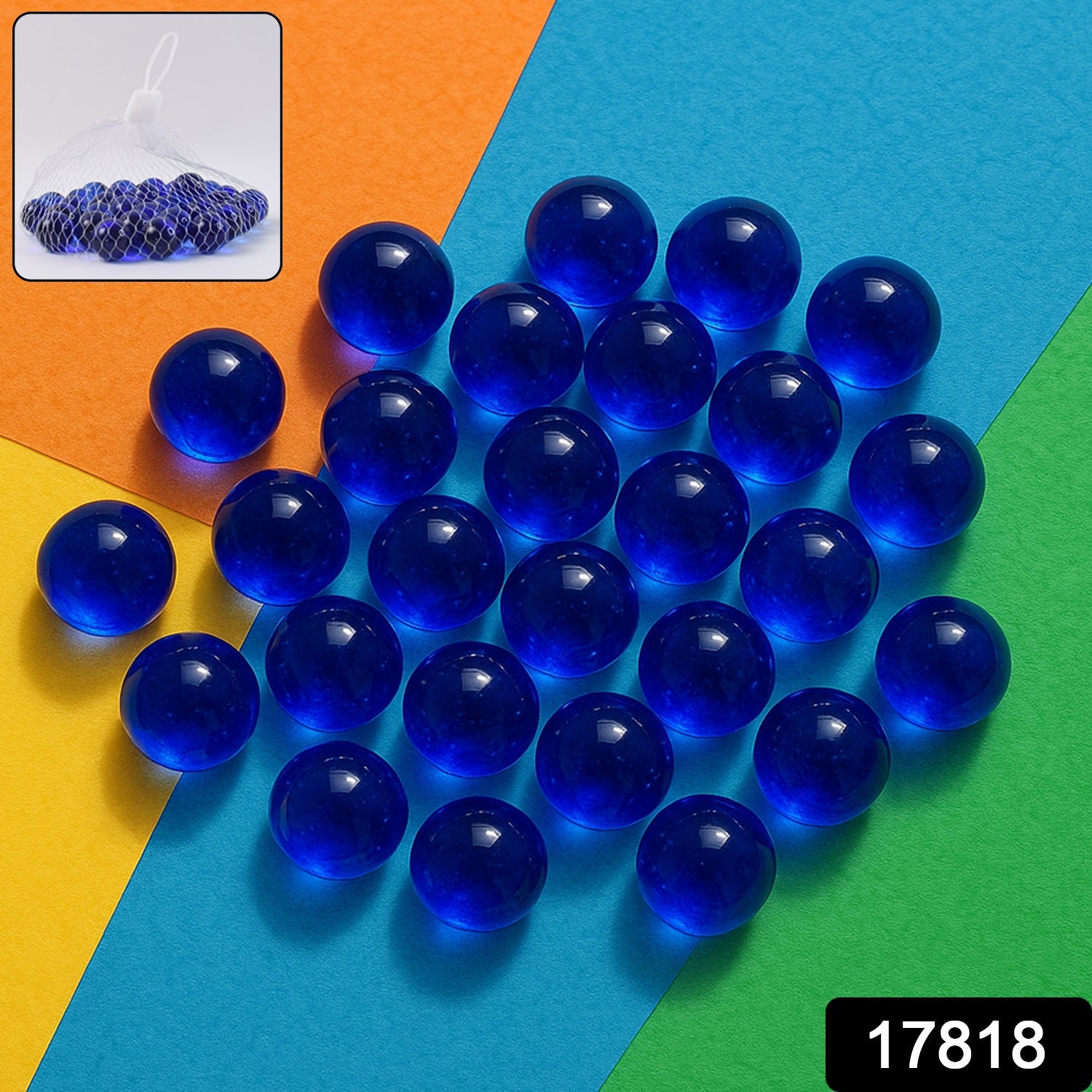 Decorative Pebbles – Multi-Color, Glow in Dark for Decor | Styleva Secondary image