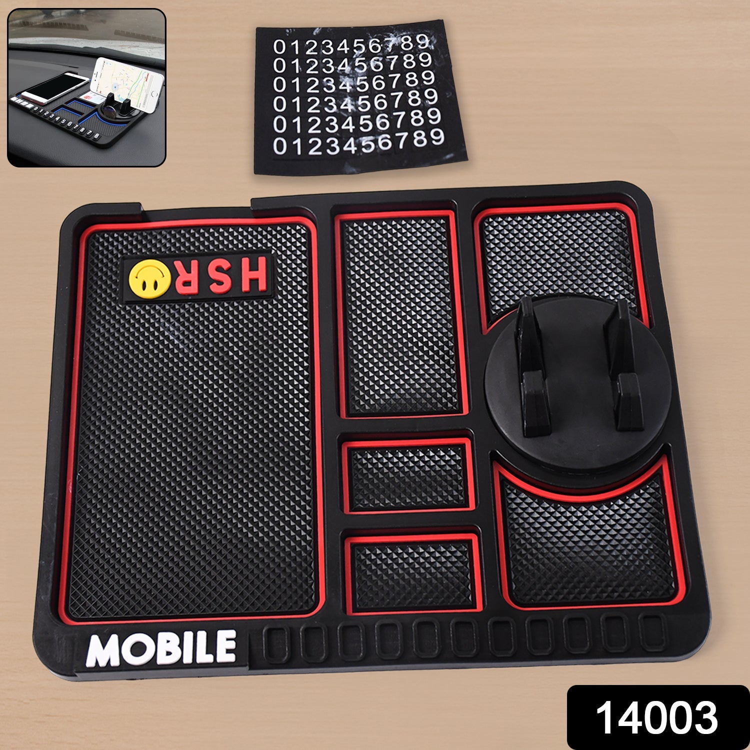 Car Dashboard Mat – Non-Slip Phone Holder for Secure Driving Secondary image