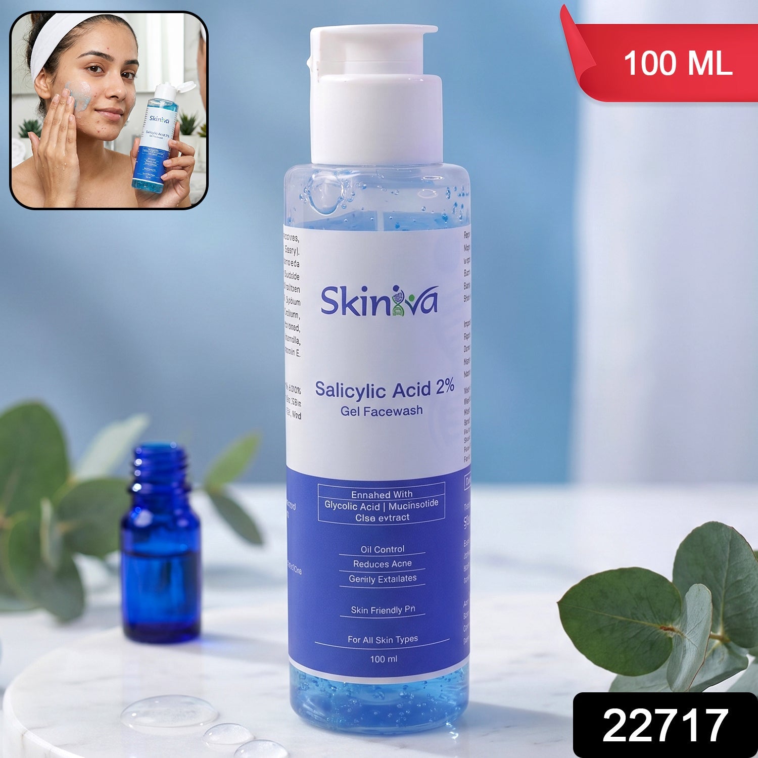 Salicylic Acid Face Wash – Deep Pore Cleansing for Acne & Oily Skin Secondary image