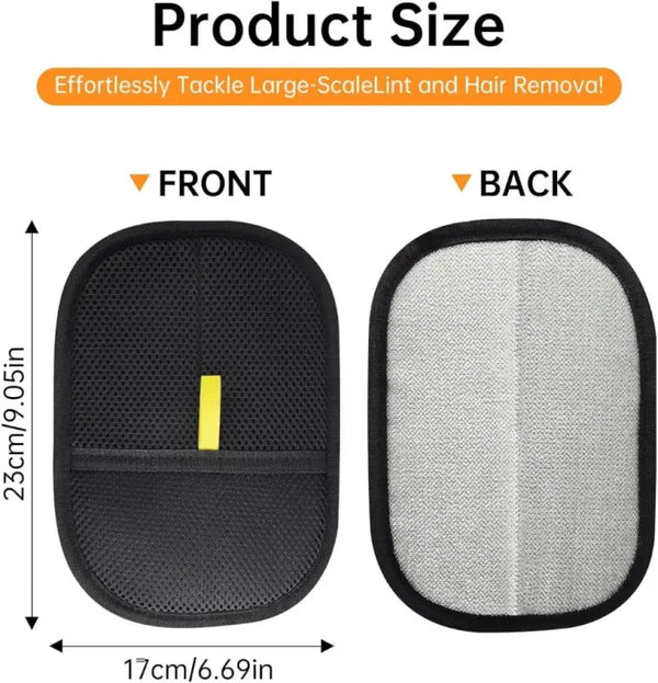 Pet Hair Removal Glove – Reusable Fur & Lint Cleaning Mitt for Cats, Dogs, Clothes & Furniture