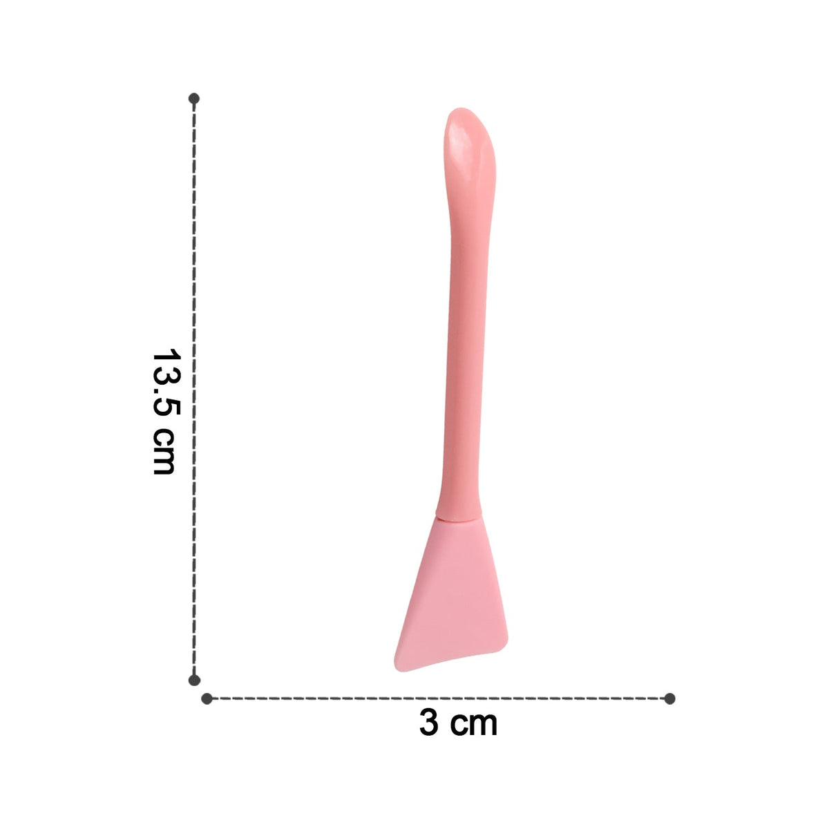 Soft silicone facial mask applicator spatula for even skincare application Main image