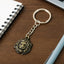 Lion Head Metal Keychain – Stylish Antique Finish Key Ring Pendant for Men, Women & Gift Use