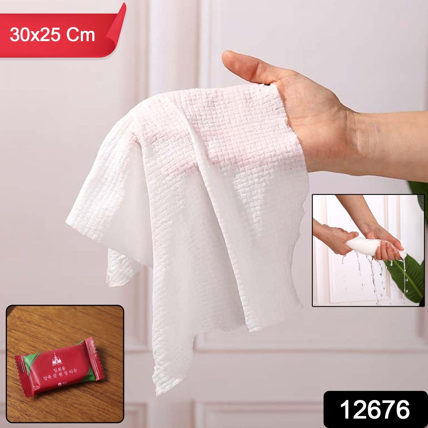 Disposable Travel Towel – Ultra Soft & Quick-Dry | XcelCraft Secondary image