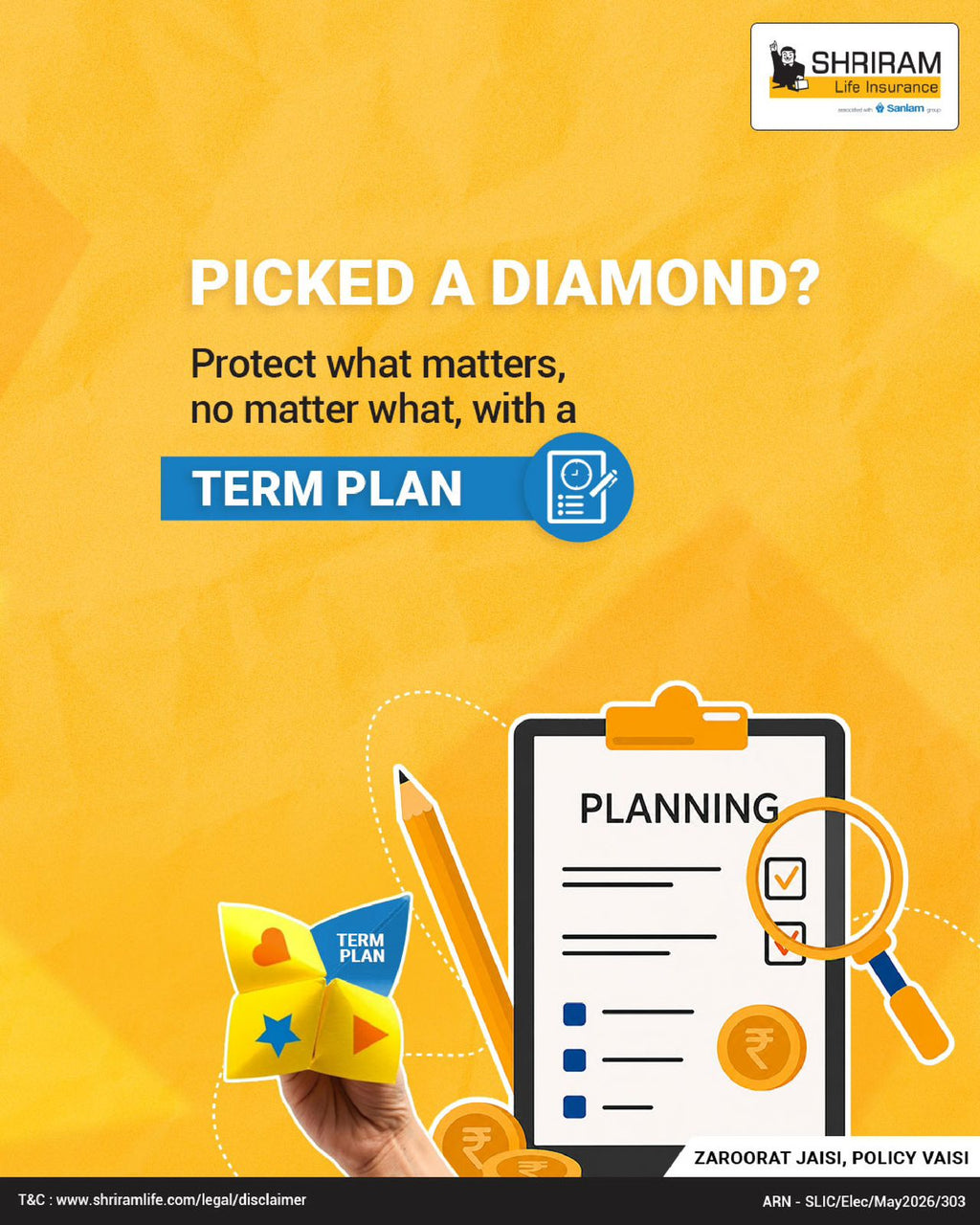 Shri Ram - Flexi Shield Plan / Term Insurance Plans