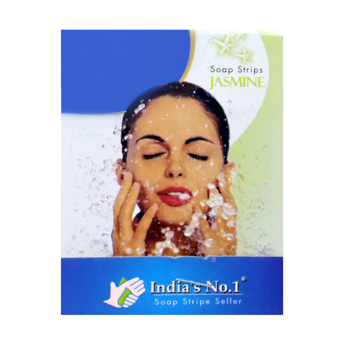Wonder Fresh Paper Soap Strips with jasmine fragrance, 100 pieces. Main image