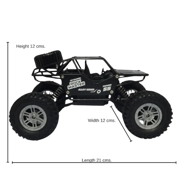Race, Climb, and Explore With This Independent Suspension 4x2 RC Monster Truck
