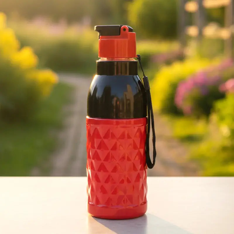 400 ML Sports Water Bottle – Leakproof Flip Top Lid with Carry Strap for Gym, Running & Travel Secondary image